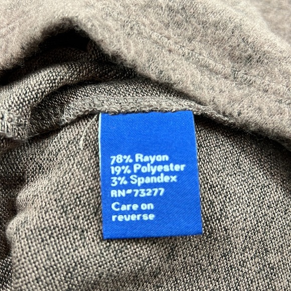 Sz Med Dark Mauve Apt. 9 Long Sleeve Dress NWT - Picture 7 of 8